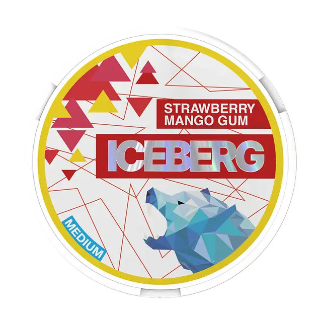 Iceberg Strawberry Mango Gum | Medium