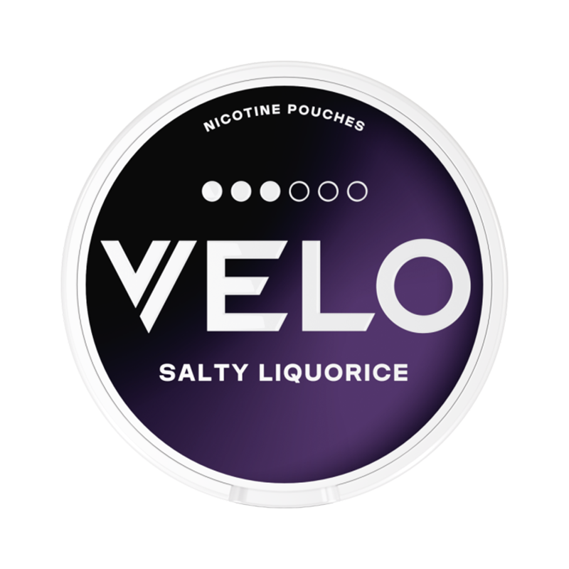 Velo Salty Liquorice Strong