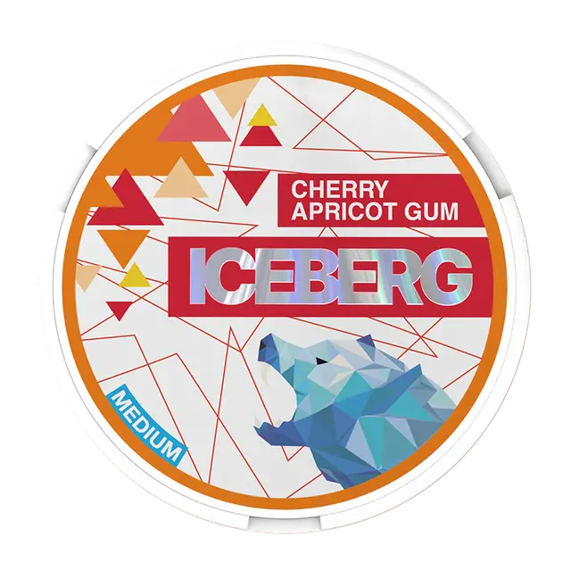 Iceberg Cherry Apricot Gum | Medium