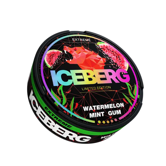 Iceberg Watermelon Mint Gum | Extreme