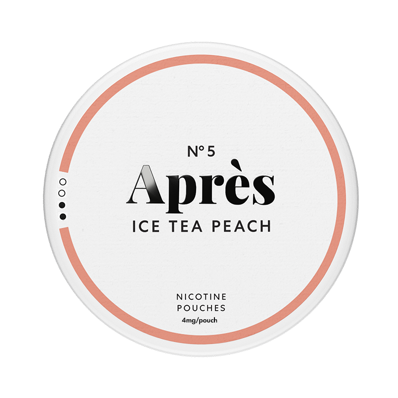 No.5 Après Ice Tea Peach - 4 mg Light